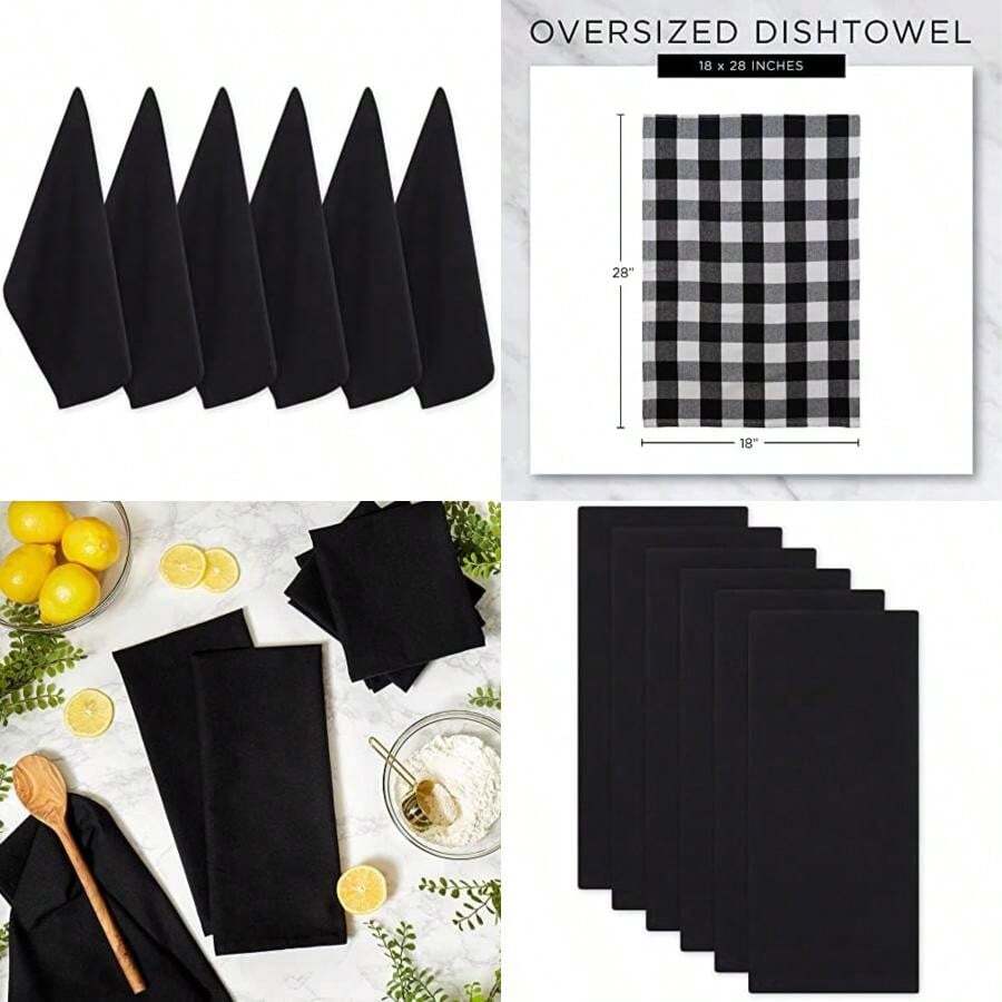 DII 100% algodón, , 18 x 28, 1(Negro) - Tipo 3 - Ver 1