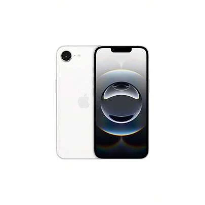 Apple iPhone 16e （A3410）手機，6.1吋XDR顯示屏，A18 第二代3奈米製程晶片，4800萬像素攝像頭，支援無線區域網路和5G（Chinese version,無esim）-白色