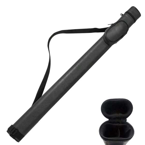 80cm Billiard Cue Cases 1x1 Deluxe Hard Billiard Pool Cue Stick Carrying Case