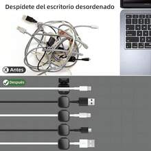 Soporte para Laptop de Acero Carbono - Base Plegable Ajustable 360 ° , Antideslizante para PC/Tabletas 10-16. Base para Laptop Cumplir Diseño Ergonómico para Postura y Enfriamiento Óptimo. (Plateado) - Plateado - Ver 9