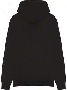 Men Zip-Up Hoodies - Black - View 4