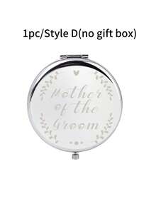 1pc/2pcs Portable Double-Sided Metal Folding Mirror, High Definition Makeup Handheld Compact Mirror,Makeup,Cheap,Room Decor,Vanity,Travel,Bedroom,Makeup Accessories,Mirror,Vanity Mirror,Mini Mirror,Compact Mirror,Mirror Small,Hand Mirror