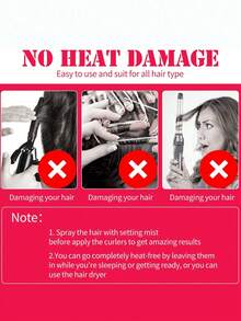 DIY Heatless Curlers,Magic Spiral Hair Curlers Set ,Heatless Spiral Hair Curlers For Long Hair, Water Wave Curling Set, Braided Mesh Curling Tongs, Wave Crimper Hair Styler, Gift Tool,Heatless Spiral Hair Curlers For Long Hair, No Heat Curlers Magic Curls Hair Rollers With Styling Hooks For Women,Curly Hair,Hair Rollers,Hair Curler,Heatless Curl,Heatless Curls,Hair Curlers,Rollers,Hair Curl,Rollers For Hair,Curly Hair Tools,Hair Rollers,Hair Roller,Curls Diffuser,Hair,Travel,Hair Products,Hair Tools,Hair Stuff,Barber,Barber Accessories,Barbershop,Hairdressing Equipment - Multicolor - View 10