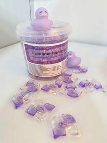 كبسولات مُنظف الغسيل المعطر بالخزامى 5 في 1، رائحة طويلة الأمد، مُنعم، إزالة البقع، صيغة مركزة، ضروري للشخص المتكاسل، عطر الملابس، رائحة محيطة، شائع - متعدد الألوان - مشاهدة 3