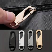 4 Removable Replacement Zippers, Quick Repair, Easy Replacement Of Clothing Zipper Pieces, Repair Kit Zipper Head Replacement Slider, Convenient Replacement Of Luggage, Coats, Clothing, Shoe Buckle Accessories - Multicolor - View 2