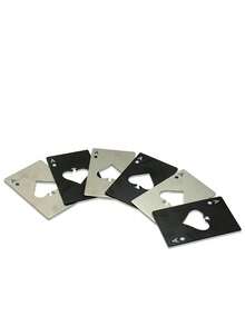 Stainless Steel Poker Shape Bottle Opener - Perfect For Beer, Wine Bottle Opener - Poker Bottle Opener - Nhiều màu - Xem 7