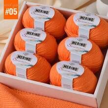 42 Colors, 6pcs/Set Soft Bamboo Fiber Yarn - 300g, Breathable & Comfortable, Suitable For Crocheting, Knitting T-Shirts, Shawls, Scarves, Sweaters, Jackets, Hats, Cardigans And Accessories, Suitable For Spring, Summer, Autumn. Essential For Handmade | Soft & Smooth Yarn | Multiple Color Combinations Available