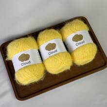 3 Batches Of 40g/Batch, Hand Knitting [3115] Long Fiber Knitting Yarn, For Handmade Hats, Scarves, Blankets And Other Products, Soft Texture, No Shedding, Easy To Knit, Each Batch Length Approx. 360m±392 Yards. - Multicolor - View 21