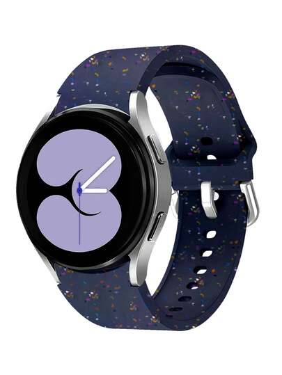 1pc Soft Silicone Sport Watch Band Compatible With Samsung Galaxy Watch 6 44mm 40mm/Galaxy Watch 5/Watch 4 40mm 44mm/Galaxy Watch 5 Pro 45mm/Watch 6 Classic 47mm 43mm, Unisex