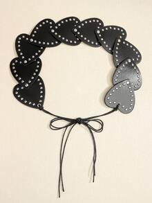 1pc Women's Fashion Tie Waist Belt, Versatile Accessory To Pair With Pants And Skirts, European Style - A - View 10