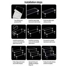 1pc Transparent Acrylic Tiered Display Stand, Versatile Desktop Acrylic Organizer For Figurines, Blind Boxes, Perfumes, Cosmetics, Accessories - Clear - View 4