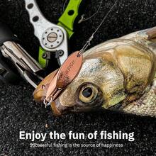 Señuelos de Pesca para Trucha, señuelos de Pesca para Trucha, Lucio, Lucio, Lucio, pez y lucioperca, 1/8 onzas, 1/5 onzas, 1/4 onzas, 3/8 onzas, 1/2 onzas, 3/4 onzas, 5 Unidades - Gancho individual de color B - Ver 8