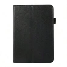 Bao da máy tính bảng kiểu sách có chân đế, tương thích với iPad Air/Pro, Mini 6/7, Air 11/13, Pro 13, Galaxy Tab A7 Lite/A9/A11 8.7, A9 Plus/A11 Plus, S9/S10/S9FE/S10FE/S10 Lite, kèm ngăn đựng bút. - màu đen - Xem 12