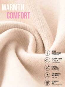 1 قطعة سروال رجالي من الفليس ثنائي الوجه، سروال ضاغط رياضي مرن للغاية، طبقة أساسية دافئة أو ملابس خارجية، خريف/شتاء