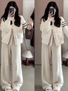 Women Winter Coats - White - View 2