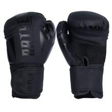 Boxing Training Gloves Enhancing Breathability Lightweight Material Suitable For Muay Thai Taekwondo - màu đen - Xem 1