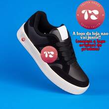 Women's Basic Casual Sneakers With Comfortable High Sole - 黑色 黑色 新款 - 查看 6