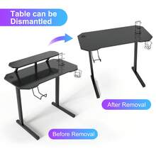 GipGiper Game Tables - 黑色 - 查看 3
