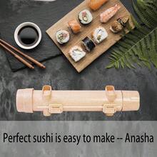 Sushi Maker Sushi Bazooka Sushi Molds Perfect For Crafting Sushi Roller With Rice Vegetables And Meat.Ideal DIY Sushi Tool Set For Beginners And Enthusiasts Beige - Màu be - Xem 7