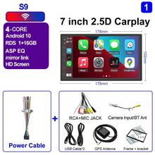 CAIXI/9/10 pulgadas 2din Android auto Caplay inalámbrico GPS Radio de coche multimedia estéreo para - 7 WIFI(1-16)-0 - Ver 12
