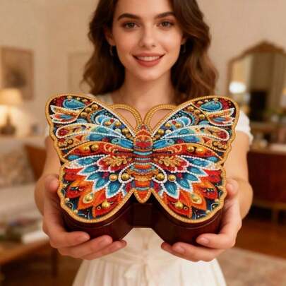 LaoJieYuan 2026 New Style Spectacle Case Glasses Case DIY Diamond Painting Owl Animal Eyeglasses Case Diamond Art Rhinestones Glasses Storage Box For Art Craft Glasses Case Diy Crafts Diamond Art Painting