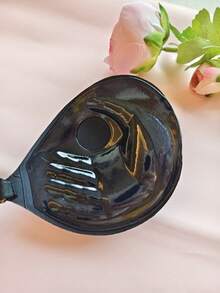 1 Piece Of Invisible Gathering Top Support Disposable Palm Cup Nipple Adhesive Bra (With Long Shoulder Straps Thickened 3cm) For Women's Underwear Accessories In Black - Black - View 8