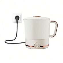 可折叠旅行水壶，户外便携式迷你折叠水壶，304不锈钢电水壶 - 查看 9