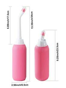 1pc Portable Travel Bidet Bottle, Leak-Proof Perineal Cleansing Spray Bottle, Portable Feminine Hygiene Cleaner, Large Capacity Handheld Travel Bidet, 500ml/350ml