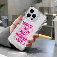 Funda de teléfono colorida Maximalist More Amor Por Favor para iPhone 17 16 15 Pro Max 14 13 12 11 7 8 Plus 17Air funda suave transparente - 1 - Ver 5