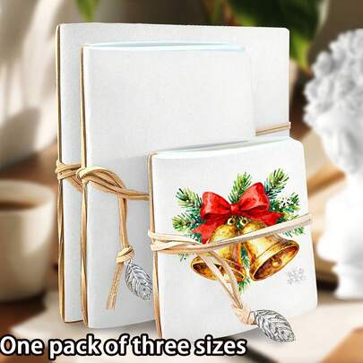 1 قطعة/3 قطع ، 80 صفحة ، دفتر رسم أبيض ، دفتر رسم فني ، إشارات كتب علامات جلدية بشكل ورقة ، دفاتر رسم للسفر ، مخططات سفر محمولة ، دفتر مربع فارغ ، دفاتر DIY ، يوميات السفر ، قرطاسية ، مناسبة لأقلام الرصاص الملونة والفحم والأقلام ، لوازم مدرسية ومكتبية ، هدية مثالية ، هدية عيد الميلاد