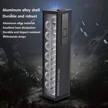 مصباح أمامي للدراجة 4000 مللي أمبير من SHIZIWANGRI، إضاءة مزدوجة اللون عالية السطوع 15 * LED، مصباح أمامي للدراجة الجبلية، ضوء يدوي، إضاءة بيضاء وإضاءة بيضاء دافئة، مصباح أمامي للدراجة الطرقية، حامل معدني سبائكي مزدوج، قابل للشحن عبر USB، إضاءة ليلية عالية السطوع - 4000 مللي أمبير في الساعة - لونان للضوء - مشاهدة 5