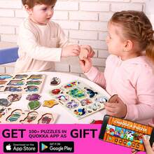 QUOKKA Wooden Puzzles For Toddlers Ages 1-3 –  Educational Wooden Toys For Kids Ages 3-5 - Animal Sea, Bugs And Birds  Learning Toy For Kids - Birds - 查看 6