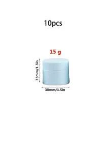 5克 15克 20克 30克 50克/10个装 乳霜 PP磨砂塑料分装盒 化妆品乳液面膜盒 旅行面霜盒 空瓶，便宜，圣诞礼物，化妆品，化妆工具，廉价商品，礼品，女士礼品，圣诞礼物 - 彩色 - 查看 13