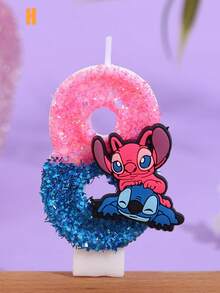 Candele digitali sfumate di viola equisite, candele per celebrazioni festive, candele digitali per compleanni, regali per feste, decorazioni e allestimenti per compleanni, candele per compleanni da 0 a 9!