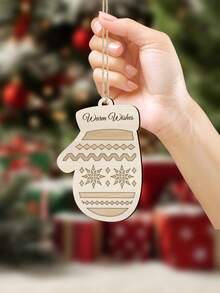 1 pezzo Ornamento natalizio personalizzato a doppio strato con nome, Calza di Natale - Ornamento natalizio personalizzato con nome 2025, Ornamenti per alberi di Natale, Decorazioni natalizie, Regali di Natale per mamma, papà, animali domestici, amici, regali per donne, amicizia, Ornamento natalizio personalizzato per famiglia