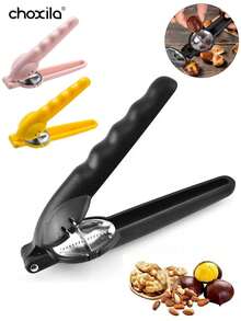 choxila 1pc Plastic Chestnut Opener, Chestnut Peeler, Serrated Edge Walnut Cracker, Easy Peeling Cross Cutting Chestnut Shell Removal Tool, Household Walnut Clip, Kitchen Tools - Nut Cracker - View 2