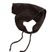 New Hand - Crocheted Triangular Scarf Pants Curtain For Women - Multi-Functional Headwrap & Headband Accessory - 復古紅 - 查看 6