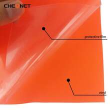 Vinilo de transferencia de calor 3D - Vinilo 3D navideño, adecuado para ropa DIY, patrones de silueta y varios usos, material decorativo de colores mixtos - Multicolor - Ver 9