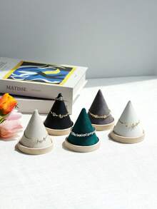 1 件/2 件锥形珠宝支架，用于手镯、手镯、手表、戒指展示，台面珠宝展示道具，适合返校 - 彩色 - 查看 2