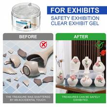 SolaraGlaze Impresa Museum Gel And Transparent Museum Gel, Used To Protect Glass, Ceramic And Small Statue Collections And Decorations For Museum Exhibitions. - Clear - View 5