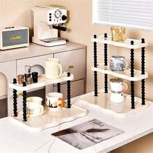Multi-Layer Desktop Organizer Rack, Makeup Skincare Display Shelf, Mug Cup Storage Holder For Kitchen Bathroom - متعدد الألوان - مشاهدة 10