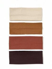 发带 保暖头巾 冬季发饰 女士头巾 女士围巾 - 彩色 - 查看 5