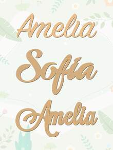Personalized Custom Name Wooden Signs Surname Wooden Tag, Custom Wooden Name Tag, Wedding Background, Custom Cut Name Tag, Wooden Text Cut Rustic Cursive Lettering, No Power Needed, Vertical Orientation - Charming Graduation & Party & Home & Holiday & Wedding Decor For Front Porch, Yard, And Id Al-Adha Christmas Celebrations, Festive Porch Decor|Charming Welcome Sign|Durable Outdoor Sign, Door Hanging Decor, Christmas Decor