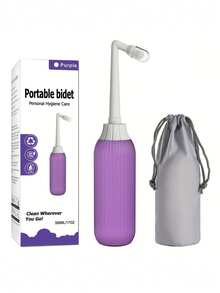 1pc Portable Travel Bidet Bottle, Leak-Proof Perineal Cleansing Spray Bottle, Portable Feminine Hygiene Cleaner, Large Capacity Handheld Travel Bidet, 500ml/350ml