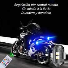 Luz de advertencia LED mini para motocicleta - Multicolor - Ver 4