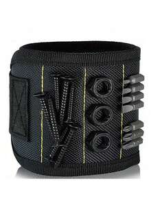 Magnetic Wristband For Home Repair, Tool Magnetic Wristband For Holding Screws, Nails, Small Metal Parts, Suitable For Woodworking, Electrician, Hardware, Perfect Gift For Dad, Boyfriend, Repairman, Electrician, Auto Mechanic - Multicolor - View 8