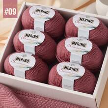 42 Colors, 6pcs/Set Soft Bamboo Fiber Yarn - 300g, Breathable & Comfortable, Suitable For Crocheting, Knitting T-Shirts, Shawls, Scarves, Sweaters, Jackets, Hats, Cardigans And Accessories, Suitable For Spring, Summer, Autumn. Essential For Handmade | Soft & Smooth Yarn | Multiple Color Combinations Available