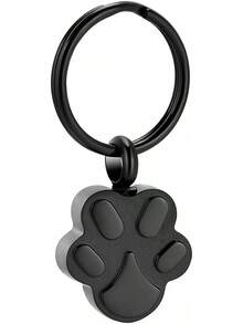 nuevo-2025MOSURNSJWY - Llavero de cremación con urna para cenizas de mascotas, llavero conmemorativo para cenizas para mujeres y hombres - Estampado de huellas - Ver 12