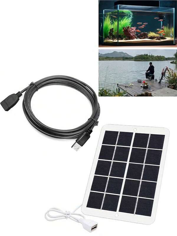 شاحن طاقة شمسية محمول، بنك طاقة شمسي للاستخدام الخارجي في الصيد والتخييم لشحن الهواتف المحمولة