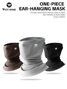 WEST BIKING 骑行冬季耳罩 - 防风保暖骑行滑雪面罩 | 颈套保暖围巾 | 寒冷天气运动面罩，男女通用